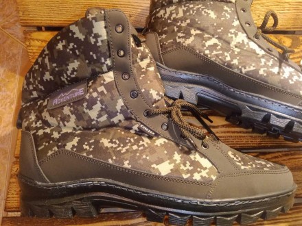 Чоловічі зимові черевики берці на хутрі "Military".  Военторг. Стиль і якість!
