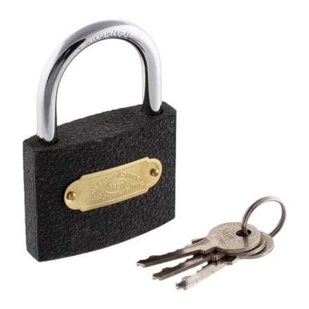 Замок навісний Gusani 32 мм лазерний ключ, латунь