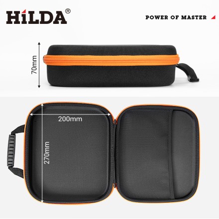 Сумка кейс для інструментів HILDA великої місткості, водонепроникна та амортизувальна 220x270x70 мм
