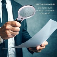 Ручна лупа ювелірна з LED-підсвіткою "Eagle Magnifier" 45Х