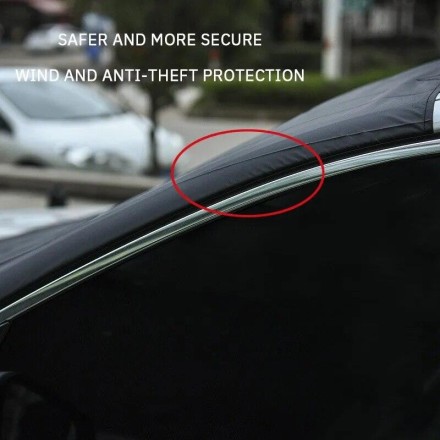 Чохол на переднє лобове скло автомобіля "Зима-Літо". Антиснег. Антиград. Антиіній. Антимороз.