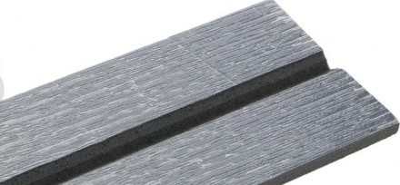 Демпферна стрічка, пластин, бар'єр 1000x150x10 мм, відбійник у гараж, на паркінгу "Alenor Protector"