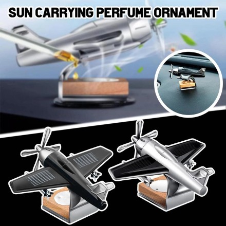 Сувенір модель літака анімація в машину. Solar Airplane. Автомобільний дифузор ефірної олії 2