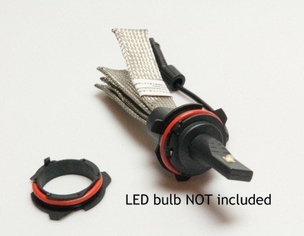 Перехідник для фар H7 LED Bulbs Adapter holder FOR Mercedes FOG LIGHT E63 C300 and BMW E39 5 SERIES