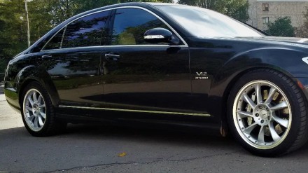 Диски Lorinser LM-6 Mercedes Benz Audi BMW R19 З Хром Ободом