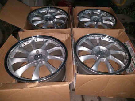 Диски Lorinser LM-6 Mercedes Benz Audi BMW R19 З Хром Ободом