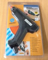 Термопістолет, пістолет для клею, клейовий пістолет 40W під стрижні 11 мм, блістер, Італія