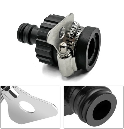 Універсальний адаптер для водопровідного крана. Фітинг, насадка для шланга, для раковини, для поливання, для авто