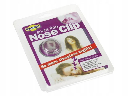 Кліпса для вирівнювання носа та боротьби з храпом Nose clip Акційна ціна