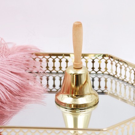 Дзвінок ручний. Гостинічний, ресепшн, бармена, кухня, ресторану, кафе, шкільної, різдвяної. Дзвіночок