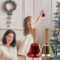 Дзвінок ручний. Гостинічний, ресепшн, бармена, кухня, ресторану, кафе, шкільної, різдвяної. Дзвіночок