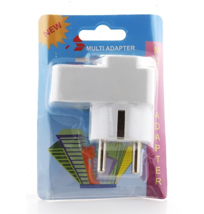 Мережевий адаптер перехідник універсальний міжнародний із кнопкою індикатором "Travel Helper" 10 А 220 В