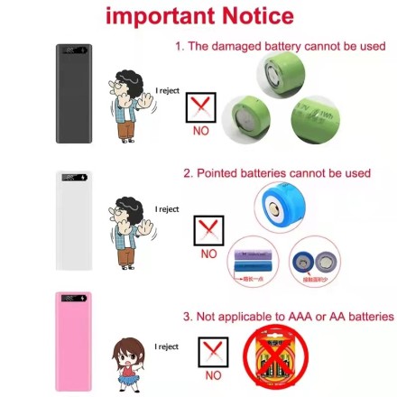 Бокс 8 х 18650. Box універсальна батарея з дисплеєм Power Bank Пауербанк. Безперебійник. LED-ліхтарик