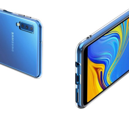 Чохол Ultra-thin 0.3 для Samsung A750 Galaxy A7 2018 Прозорий