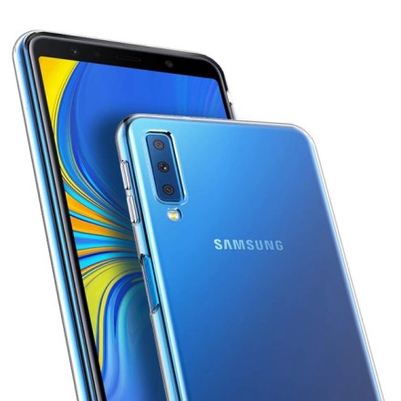 Чохол Ultra-thin 0.3 для Samsung A750 Galaxy A7 2018 Прозорий