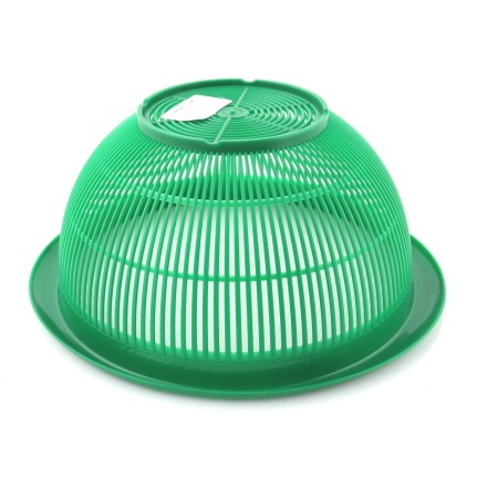 Сито-шуска кухонна з ручками, 25,5 см, висота 110 мм. Друшляк. Поліпропілен харчовий.