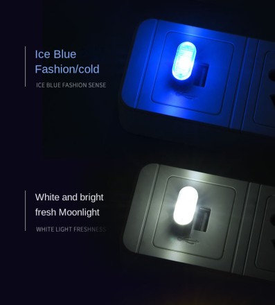 USB Ліхтар Лампа Світлодіодна LED COB Deco Light RGB