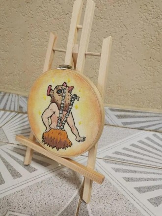 Мольберт із натурального дерева, рамка-штатив, демонстраційна підставка MOTARRO. Настільний.  30*20*3 см