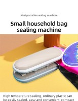 Ручний мінізапайник пакетів Cooking type mini sealing. Портативний запайник Оригінал