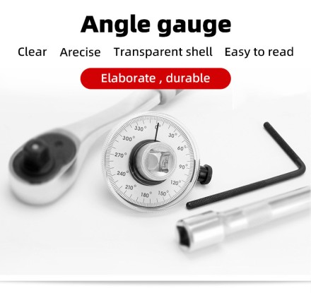 Кутомір для затягування болтів 1/2" динамометричного ключа "Torque wrench pointer 360"