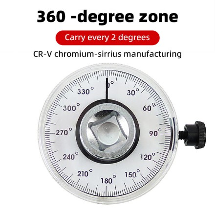 Кутомір для затягування болтів 1/2" динамометричного ключа "Torque wrench pointer 360"